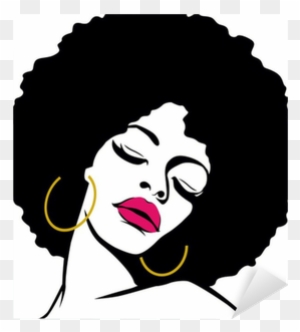 Download Clipart Royalty Free Library Afro Transparent Svg - Head ...