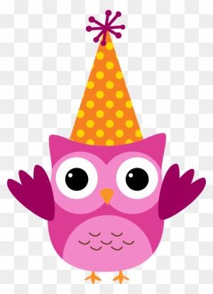 Owl Birthday Clip Art Party Owl Clip Art Printablegufetti - Owl Birthday Clip Art