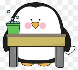 Penguin Table Washer - Table Washer - Free Transparent PNG Clipart Images  Download