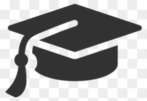 Real World Clipart Graduated Student - Graduation Cap Icon Png - Full