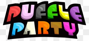 Puffle Party - Club Penguin Puffle Party Logo