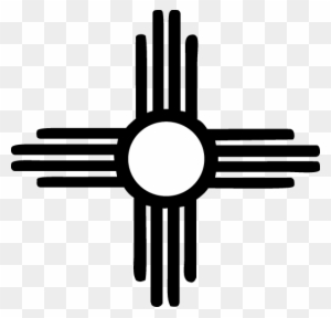 Zia Symbol Clipart - Native American Sun Symbol Meaning
