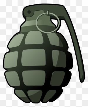 Image For Free Grenade Military High Resolution Clip - Grenade Clipart