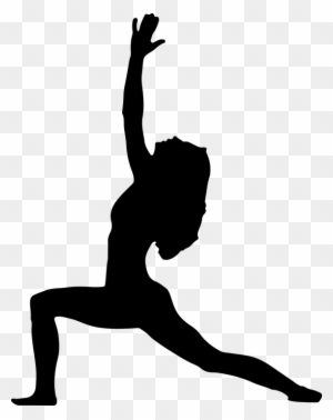 Yoga Pose Silhouette