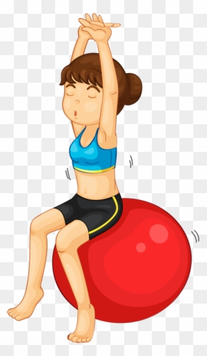 Clip Art - Fitness Girl