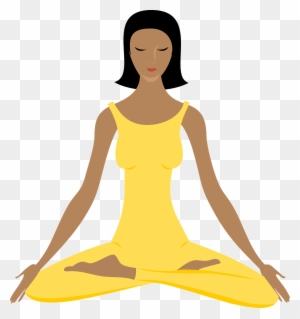 Yoga Female Exercise Fitness Healthy Lifestyle - Free Clipart Yoga
