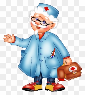 Funny Doctor Cartoon Image 7 - Funny Doctor Clip Art