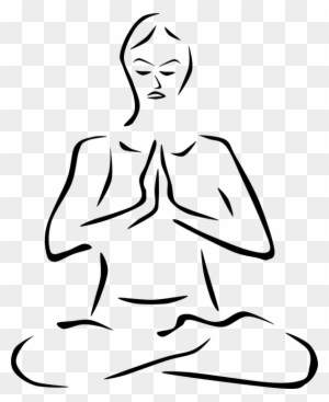 Meditation Yoga Posture Asana Exercise Position - Yoga Clip Art