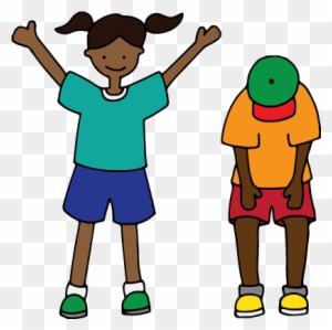 Cartoon Kids Exercising - Physical Fitness