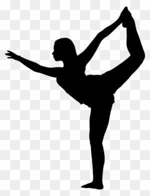 Exercise, Female, Woman, Girl, Yoga - Yoga Silhouette Clip Art