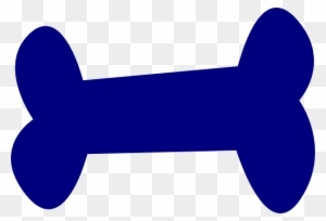 Dog Bone Clip Art At Vector Clip Art - Blue Dog Bone Clipart