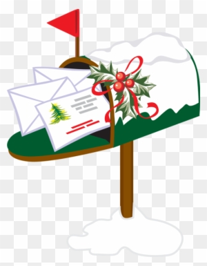 Christmas Clip Art For The Holiday Season - Christmas Mailbox Clipart