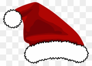 Santa Hat Clipart Christmas 2014 - Christmas Hat Cut Out