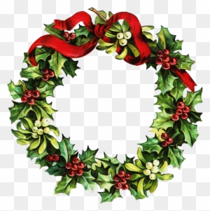 Christmas Wreath Clip Art - Christmas Wreath Clip Art