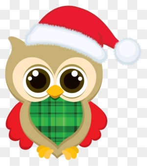 Images Of Owls Clipart - Cute Owl Christmas Clip Art