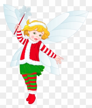 Elf - Christmas Fairy Transparent Background