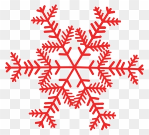 Red Snowflake Clip Art Images Pictures - Get Home For Christmas