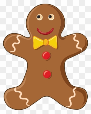 Gingerbread Man Free Content Biscuits Clip Art - Gingerbread Man Cookie Clipart