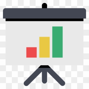 Presentation Bar Chart, Chart Presentation, Multimedia - Icon