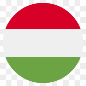 2018 - Hungary Flag Circle Png