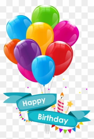 Wedding Invitation Happy Birthday To You Greeting Card - Happy Birthday Balloons Png