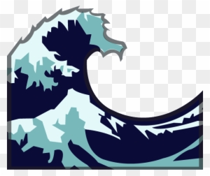 Download Water Wave Emoji Png - Wave Emoji