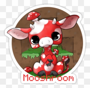 Minecraft Mushroom Cow Printing Free Transparent Png Clipart Images Download
