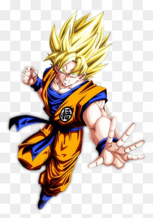 Goku Ssj2 Dokkan Battle Render By Fradayesmarkers On - Dbz Dokkan Battle  Renders - Free Transparent PNG Clipart Images Download