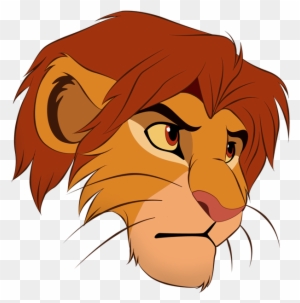 Teen Simba Gets Fat By Blackemberdragon455 On Deviantart - Lion King Simba Teenager