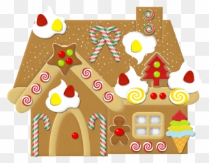Gingerbread House * - Gingerbread House Christmas Clipart