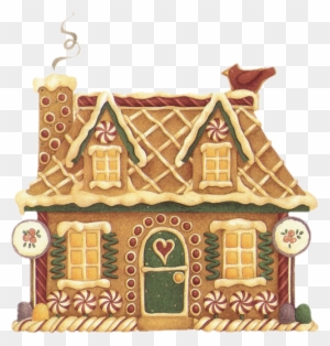 Bfe53673 - Christmas Gingerbread House Clip Art