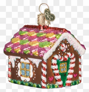 Gingerbread House Christmas Ornament - Old World Christmas Gingerbread House Ornament 2-1/2