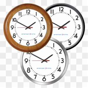 Battery Wall Clocks - Clock American Time
