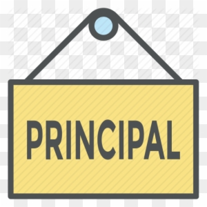 Office Clipart School Administration - Principal Icon