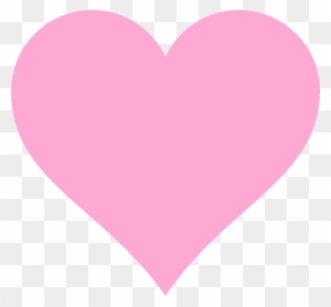 Pink Love Heart Clipart Pink Hearts Clip Art At Clker - Light Pink Love Heart