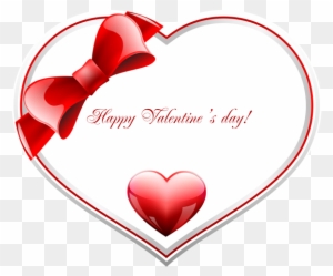Happy Valentines Day Png - Happy Valentines Day Heart White