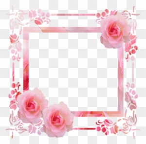 Tubes Cadres Pink Roses Frame - Animated Love Teddy Bears