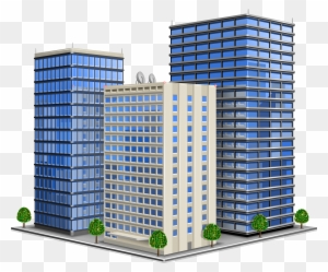 Advantages Of Opening R&d Office In Ukraine - Office Building Icon Vector