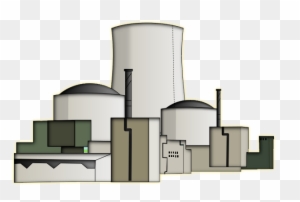 Church Building Clip Art Free - Nuclear Power Plant Clipart