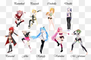 Archery Silhouette Female Download - Mmd Fight Pose Dl