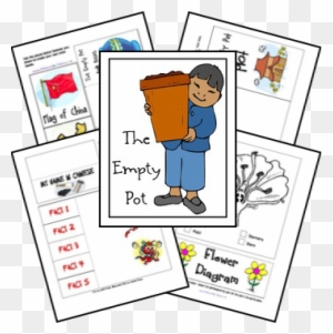 The Empty Pot Free Unit Study Lessons And Lapbook Printables - Empty Pot Lesson Activity