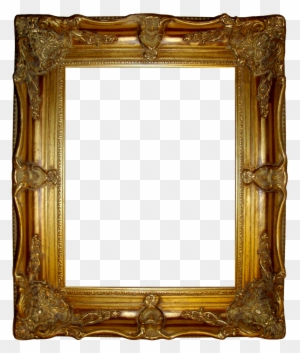 Fancy Frame Png Free Download - Early 1900's Picture Frame