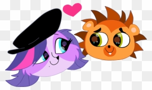 Zoe X Russell Heads By Heinousflame - Littlest Pet Shop Zoe I Russell