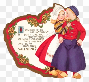 I've Given You A Blank Version Of The Digital Valentine - Vintage Valentine Couple