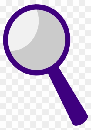 Magnifying Glass Clip Art At Clker - Magnifying Glass Icon Purple