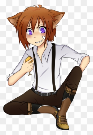 Comfy Anime Boy  Png Download  Anime Wolfboy Anime Wolf Boy Transparent  Png  vhv