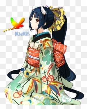 Anime Princess Kimono - Anime Girl With Kimono - Free Transparent PNG ...