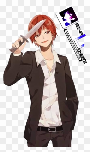 Anime Boy Render By Rival100 - Karma Assassination Classroom Cosplay - Free  Transparent PNG Clipart Images Download