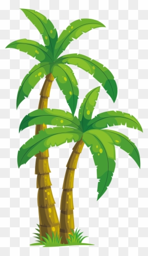 Arecaceae Coconut Tree Illustration - Animated Palm Tree Png