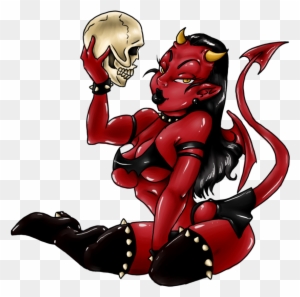 Devil Girl Tattoo Commission By Texmexchexmex - Angel And Devil Tribal Png Devil Girl Tattoo Commission By Texmexchexmex - Angel And Devil Tribal Png